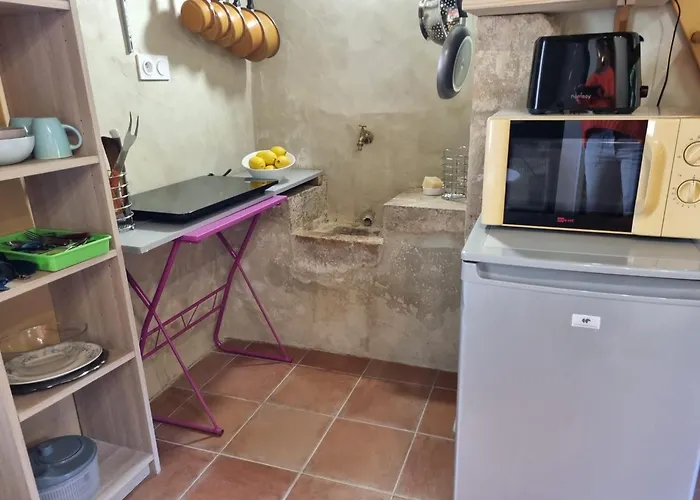 Hébergement de vacances Maisonnette Dans Village Médiéval - 2 Pers - Piscine Privée&jardin Fourcès