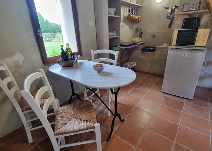 Hébergement de vacances Maisonnette Dans Village Médiéval - 2 Pers - Piscine Privée&jardin Fourcès