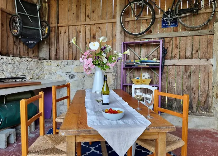 Maisonnette Dans Village Médiéval - 2 Pers - Piscine Privée&jardin *